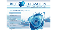 Desktop Screenshot of blueinnovationglobal.com